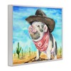 Stupell Industries Wild West Cowboy Pig, 14" x 11" - 3 of 4