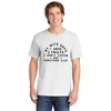 Simply Sage Market Men's My Wife Says I Have Two Faults Short Sleeve Garment Dyed Tee - 2 of 4