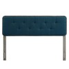 Modway Collins Tufted Twin Fabric and Wood Headboard -  Interchangeable Bed Frame Options  - Rubberwood with MDF ,Fabric, Foam, LVL - 2 of 4
