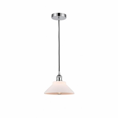 Orwell - 1 Light Cord Hung Mini Pendant In Industrial Style-7.75 Inches Tall and 8.38 Inches Wide
