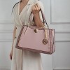 MKF Collection Aubrey Color Block Women's Satchel Bag by Mia K - 3 of 4