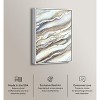 Art Remedy Neutral lines I Boho Abstract Wall Art Framed - 3 of 4