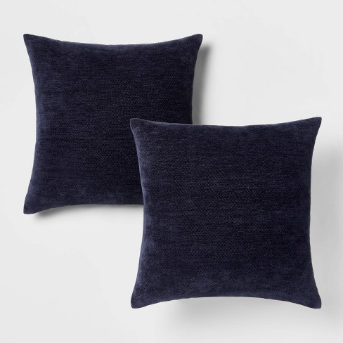 Navy and white online pillows