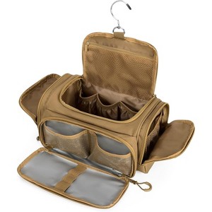 Toiletry Bag Men Waterproof Foldable Hanging Compact Large Women Men, Cosmetic Organizer - 1 of 4