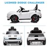 Jojoka Licensed Dodge Ride-On Car, 12V Electric Vehicle with Remote Control, Ride On Toys with LED Lights, Music ,Boys & Girls Gifts - 4 of 4