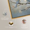 Art Remedy Two birds and a blossom branch Rustic Chic Farmhouse Wall Art Framed - 4 of 4