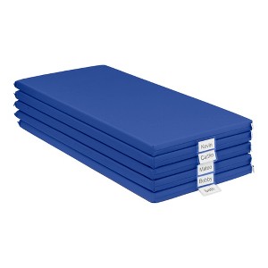 ECR4Kids SoftZone Rainbow Rest Mat, 2in, 5-Piece - 1 of 4