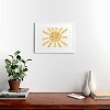 Deny Designs Carrie Cantwell Happy Sun White Framed Art Print - 2 of 4