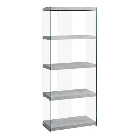 Target sales glass bookcase