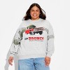 Women's Bronco Tree Graphic Sweatshirt - Heather Gray - 2 of 3