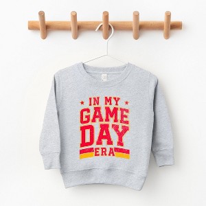 The Juniper Shop In My Game Day Era - Red Toddler Graphic Sweatshirt - 1 of 3