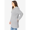 Woman Within Hoodie Shaker Cardigan - 4 of 4