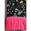 HalloweenCostumes.com One Size Women  Adult Luna Lovegood Winter Hat & Scarf Accessory Set, Black/Green/Pink - 4 of 4