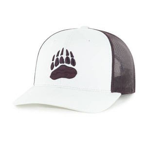 NCAA Montana Grizzlies Cotton Twill with Hard Mesh Baseball Hat: Adjustable Snapback, Team Logo Design - 1 of 2