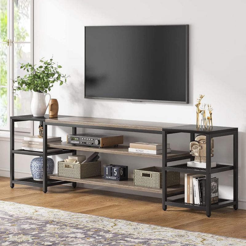 Tribesigns 78-Inch TV Stand for TVs up to 85-Inch, 2 of 10