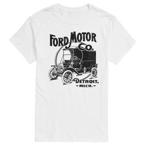 Men's - Ford - 1911 Model T Delivery Car Ford Motor Co Logo Short Sleeve Graphic T-Shirt - 1 of 4