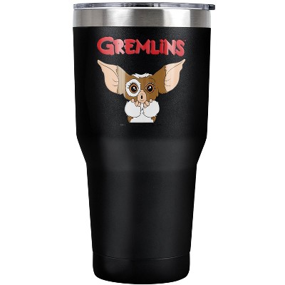Gremlins Gizmo Logo Steel Tumbler 30oz Coffee Travel Mug