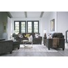 Signature Design by Ashley Crimonti 3-Piece Glass Coffee Table Set with End Tables - Champagne Gold Finish - 3 of 4