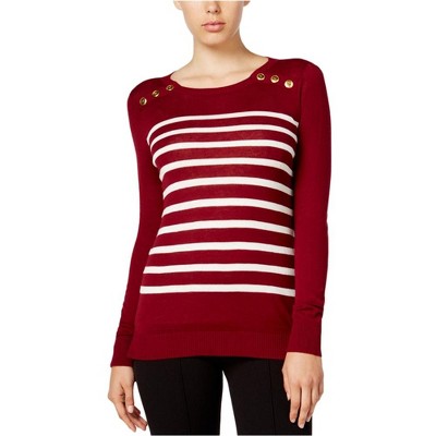 Kensie Womens Long Sleeve Knit Sweater