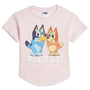 Bluey Girls T-Shirt Toddler - 1 of 4