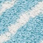 turquoise/ivory