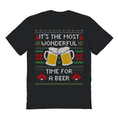 Rerun Island Men's Most Wonderful Time Short Sleeve Graphic Cotton T-Shirt