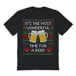 Rerun Island Men's Most Wonderful Time Short Sleeve Graphic Cotton T-Shirt - 1 of 1