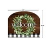 Briarwood Lane Everyday Art Sign 8.25x10.25 Farmhouse Wreath Art Sign - 2 of 4