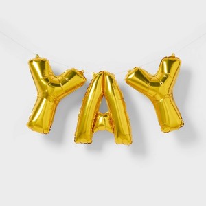 Yay Foil Balloon Kit - Spritz™ - 1 of 4