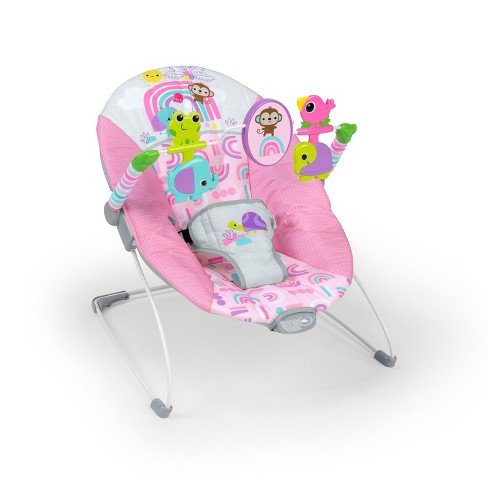 Fisher-price Pink Petals Adjustable Steel Frame Jumperoo Baby Bouncer  Activity Center With 360 Degree Spinning Seat, Accessories, Lights, And  Sounds : Target