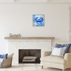 Stupell Industries Blue Crab with Coral Black Framed Giclee Art - 2 of 4