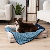 PetAmi Waterproof Dog Blanket, Leakproof Cat Throw, Plush Striped Reversible Blanket for Small Medium Large Pet - 4 of 4