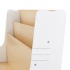 3-in-1 Kids Bookshelf and Toy Storage Organizer with Bench, Toddler Bookshelf and Bookcase with Reading Nook and 2 Storage Cabinets, Kids Book Shelf. - 4 of 4