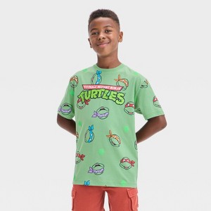 Boys' TMNT St. Patrick's Day T-Shirt - Green - 1 of 4