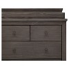 Simmons Kids' SlumberTime Paloma 4 Drawer Dresser with Changing Top - Rustic Gray - image 3 of 4