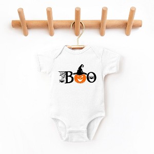 The Juniper Shop Boo Pumpkin Baby Bodysuit - 1 of 3