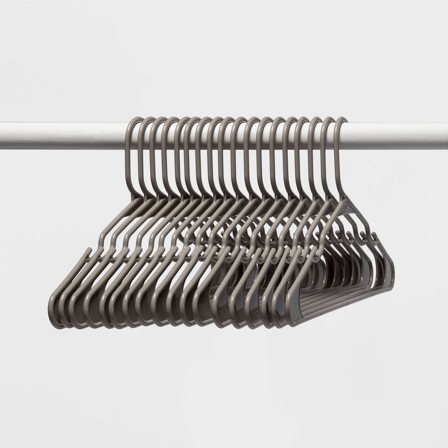 18pk Plastic Hangers - Room Essentials™