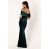 Petal and Pup Womens Adair Off Shoulder Maxi Dress - 3 of 4