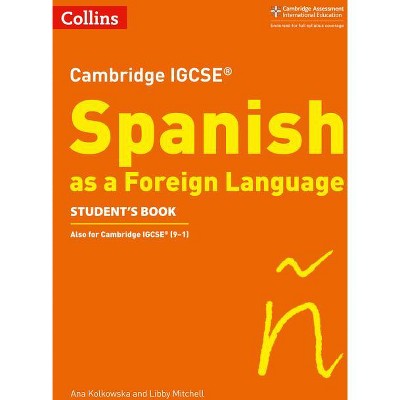 Cambridge Igcse (R) Spanish as a Foreign Language Student's Book -  (Cambridge Assessment International Educa) by Collins Uk (Paperback)