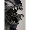 HalloweenCostumes.com One Size Fits Most   Alien Xenomorph Adult Mask | Movie Costume Accessories, Black/Gray - 2 of 4