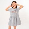 The Juniper Shop You Had Me At Aloha Toddler Dress - 5/6T - Heather Grey - 2 of 4