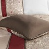 PAGED Queen Comforter Set 7 Piece Jacquard Bedding Sets, Bed in a Bag with 1 Quil, 2 Pillowcases, 3 Decorative Pillows and 1 Bed Skirt - 4 of 4