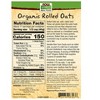 Rolled Oats Organic by Now Foods  -  24 oz Bag - 2 of 2