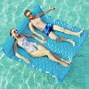 Jasonwell Giant Floating Mat Pool Float - Inflatable Water Lounge, Lake Raft, Beach Toy for Adults & Kids, X-Large, Blue - 2 of 4