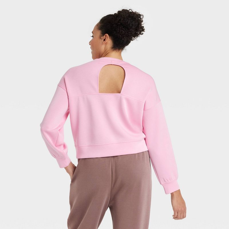 Women's Sandwash Crewneck Pullover - All In Motion™, 5 of 14