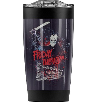 Friday The 13th Cabin Steel Tumbler 20oz Coffee Travel Mug