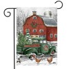 Briarwood Lane Garden Flag 12x18 For Outdoor Christmas on the Farm For Christmas Garden Flag Flags For Outside - 2 of 4