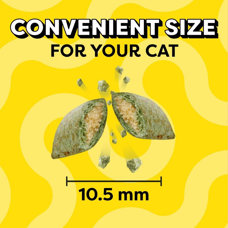 Temptations Blissful Catnip Flavor Crunchy Cat Treats, 5 of 14
