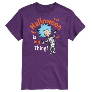 Men's - Dr. Seuss - Halloween Is My Thing Short Sleeve Graphic T-Shirt - 1 of 4