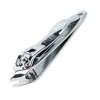 Unique Bargains Metal Manicure Tool Slanted Edge Nail Cutter Silver Tone - 3 of 4